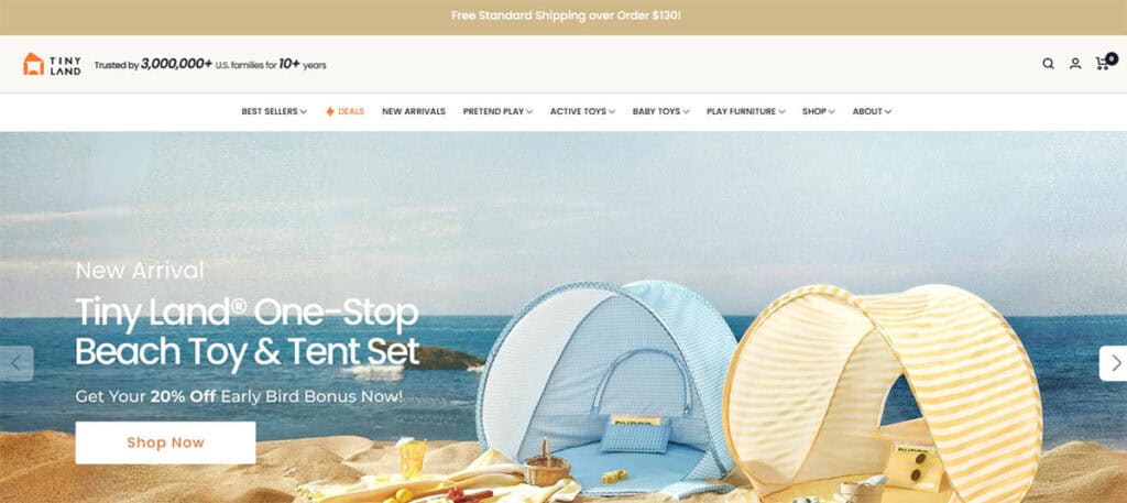 Tiny Land review cover image